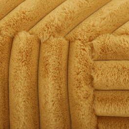 SILLÓN PUFF PRAGA MUSTARD